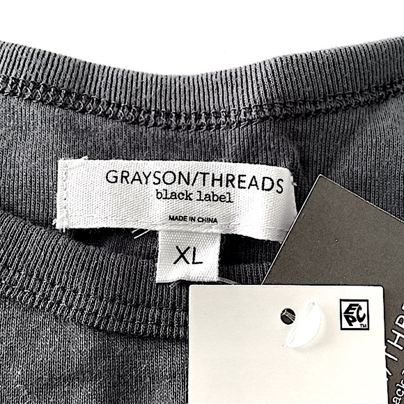 Grayson Threads Tank Top Black Label Sleeveless T-Shirt Moto New with Tags Sz XL - Picture 12 of 16